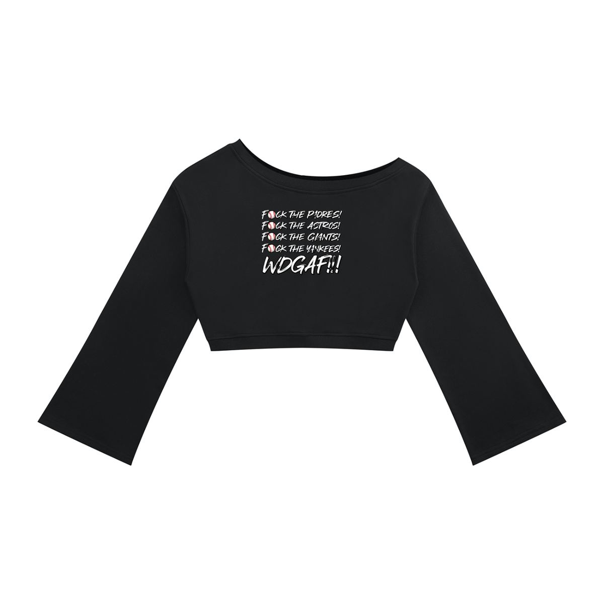 Women's Off-Shoulder Sweatshirt